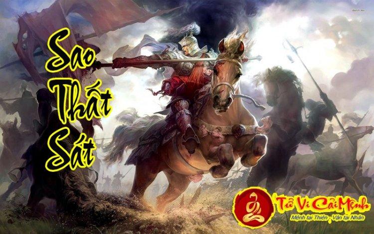 Sao Thất Sát - Ý Nghĩa Tại mệnh Và Các Cung Khác